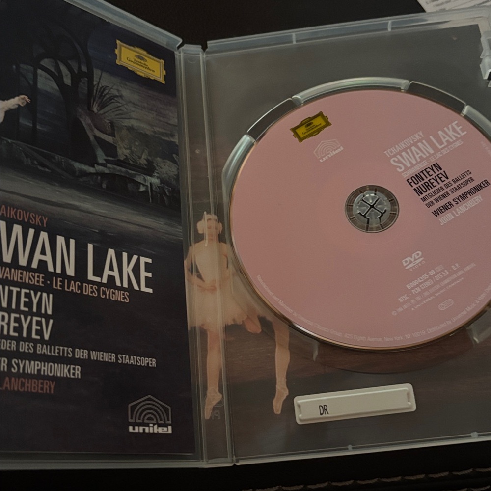 Swan Lake DVD by Tchaikovsky , booklet included